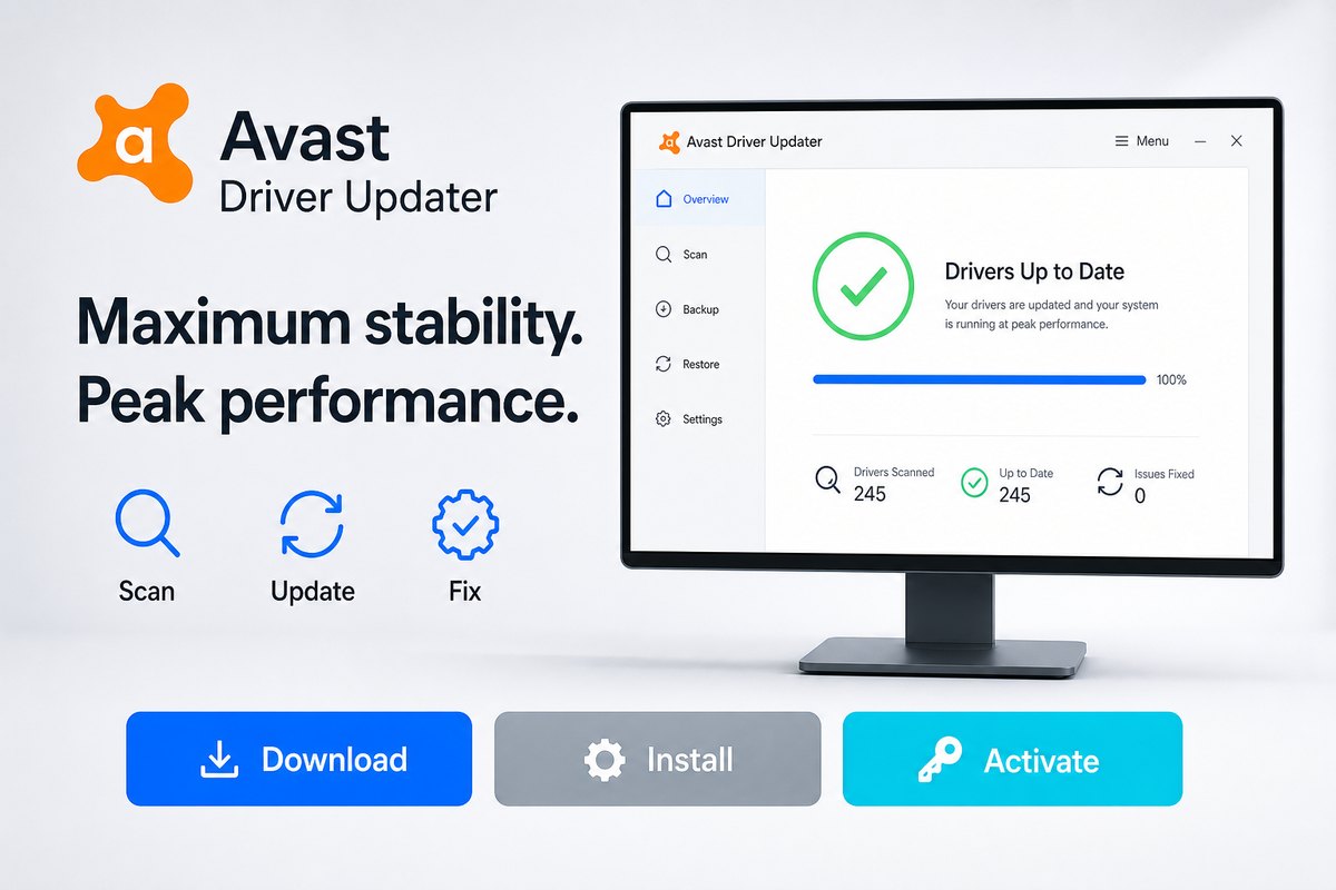 Software Blog :: Come scaricare, installare e attivare Avast Driver Updater