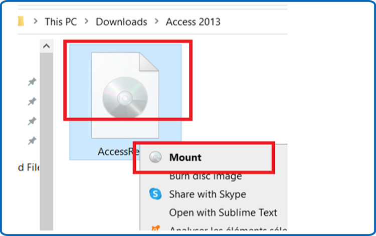 Installare Access 2013