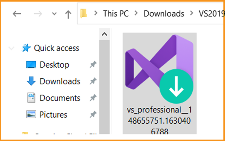 Installare Visual Studio 2019