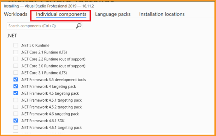 Installare Visual Studio 2019