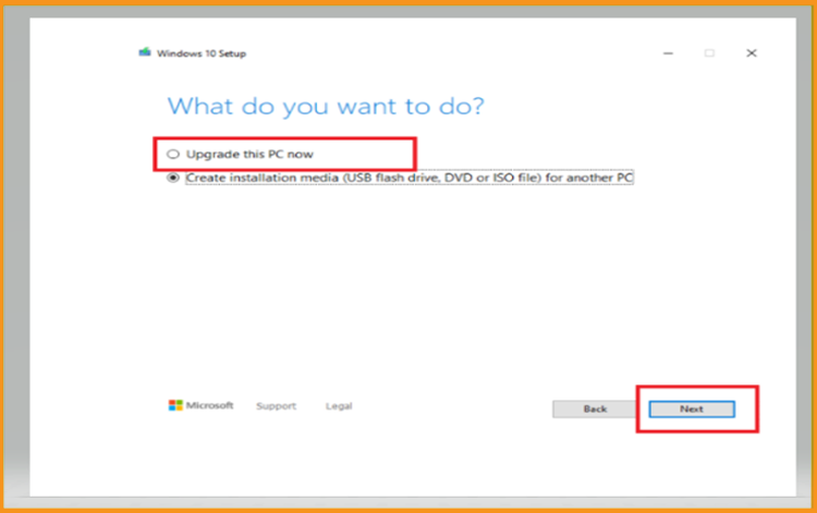 Installare Windows 10