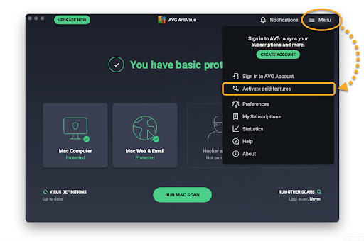 AVG Antivirus per Mac