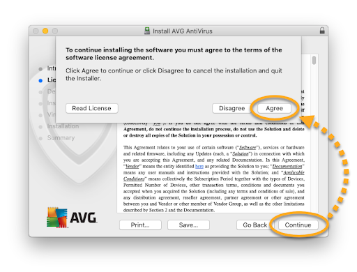 AVG Antivirus per Mac