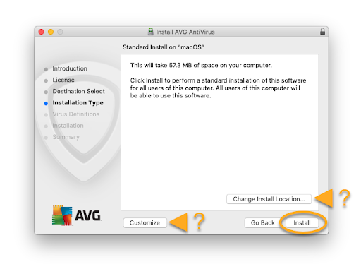 AVG Antivirus per Mac