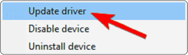 Per aggiornare i vostri driver dal Device Manager
