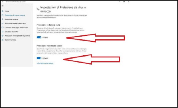 Come configurare correttamente Windows Defender