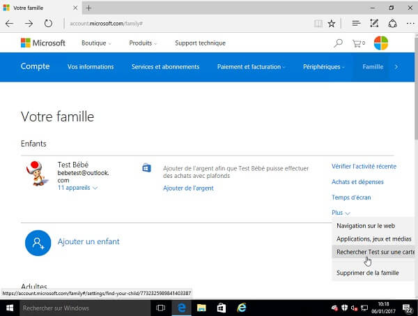 Come creare e aggiungere un account Microsoft per bambini