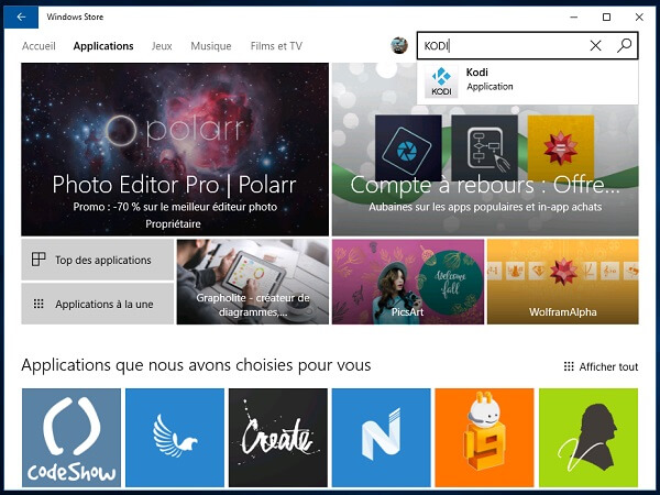 Scaricare dal Windows Store