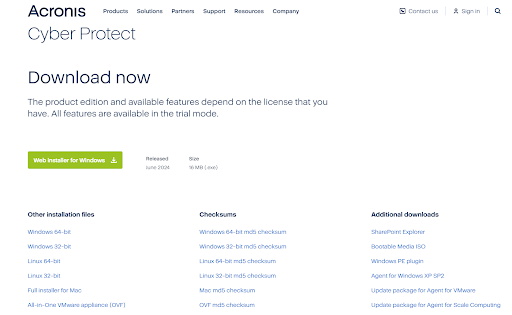 Acronis True Image