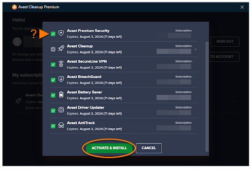 Avast Cleanup Premium