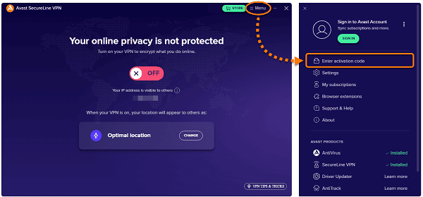 Avast SecureLine VPN