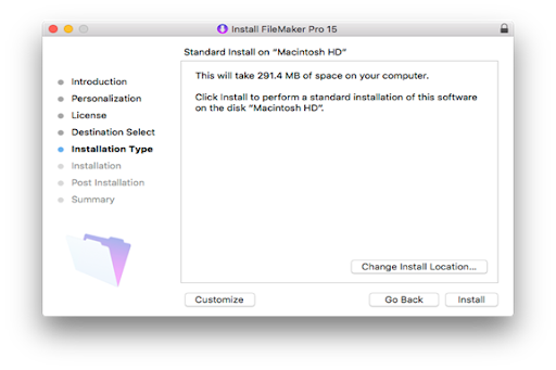 Claris FileMaker Mac