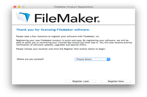 Claris FileMaker Mac