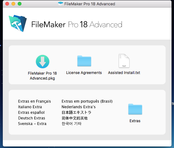 Claris FileMaker Pro 18 Advanced su macOS