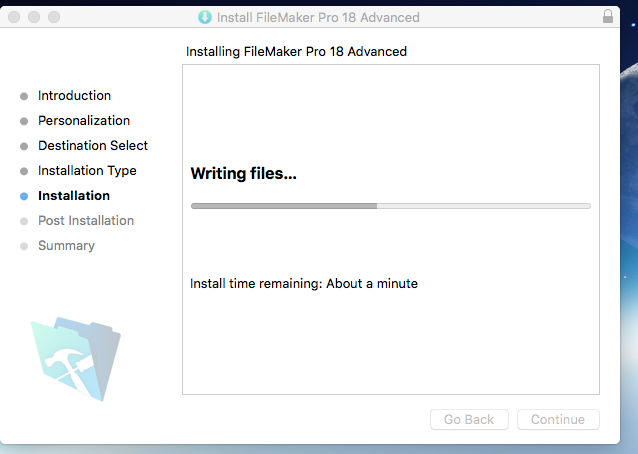 Claris FileMaker Pro 18 Advanced su macOS