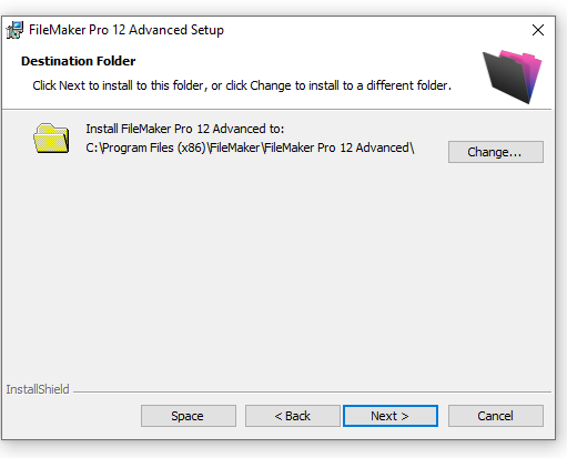 claris FileMaker Windows
