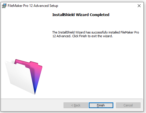 claris FileMaker Windows