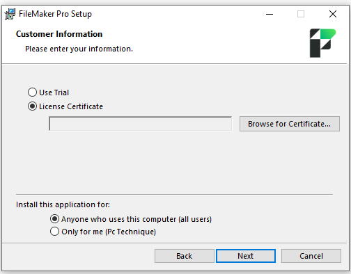 Claris FileMaker
