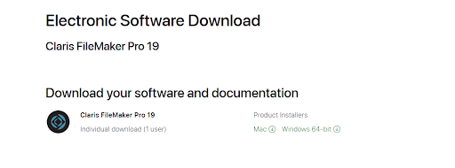 Claris FileMaker Pro 19