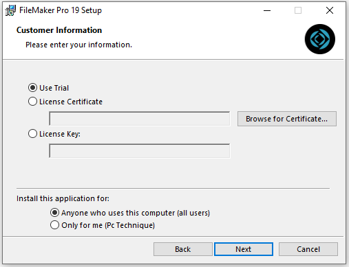 Claris FileMaker Pro 19