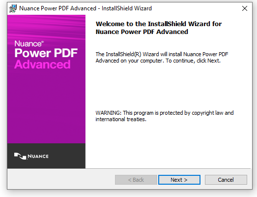 Nuance Power PDF Advanced