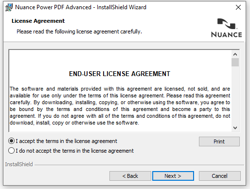 Nuance Power PDF Advanced