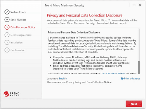 Trend Micro Maximum Security