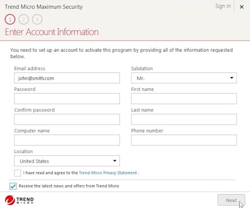 Trend Micro Maximum Security