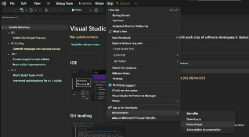 Visual Studio 2026