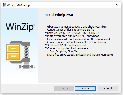 WinZip 29