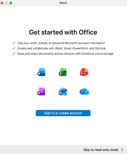 Word 2024 su Mac