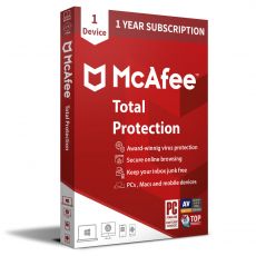 Mcafee Total Protection 2022-2023, Runtime: 1 anno, Device: 1 Device, image 