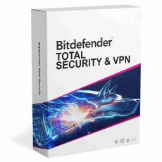 Bitdefender Total Security & Premium VPN 2023-2024, Runtime: 1 anno, Device: 10 Devices, image 