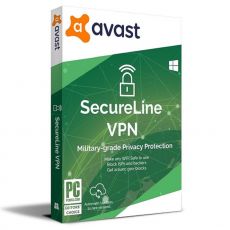 Avast SecureLine VPN 2024-2025, Runtime: 1 anno, Device: 5 Devices, image 