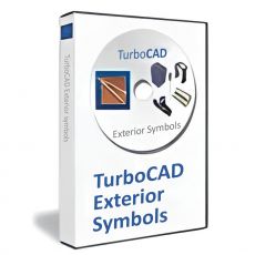 TurboCAD 3D Exterior Symbols Pack, English, image 