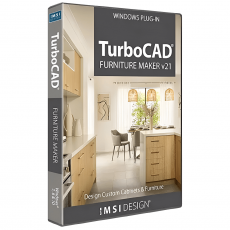 TurboCAD Furniture Maker v21, English, image 