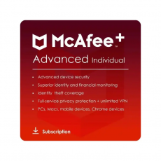 McAfee+ Advanced Individual 2024-2025, Runtime: 1 anno, Device: Dispositivi illimitati, image 