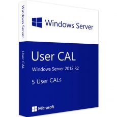 Windows Server 2012 R2 - 5 User CALs