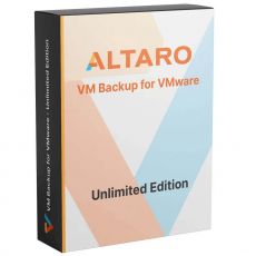 Altaro VM Backup for VMware Unlimited Edition, Runtime: Nuovo acquisto – 1 anno di manutenzione, image 