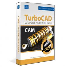 CAM Plug-in for TurboCAD Platinum 2019/2020, English, image 