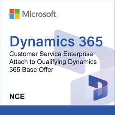 Microsoft Dynamics 365 Customer Service Enterprise Attach to Qualifying Dynamics 365 Base Offer (NCE), image 