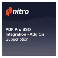 Nitro PDF Pro SSO Integration - Add On, image 