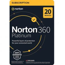 Norton 360 Platinum, Runtime: 1 anno, Dispositivo : 20 Dispositivi, image 