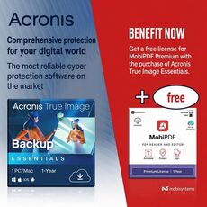 Acronis True Image Essentials 2026 + Mobi PDF Premium, image 