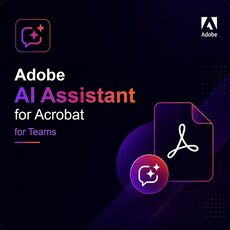 Adobe AI Assistant for Acrobat for teams, image 
