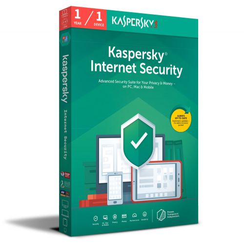 Kaspersky Internet Security 2024-2025, Runtime: 1 anno, Device: 1 Device, image 