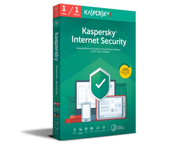 Kaspersky Internet Security 2023-2024, Runtime: 1 anno, Device: 1 Device, image 