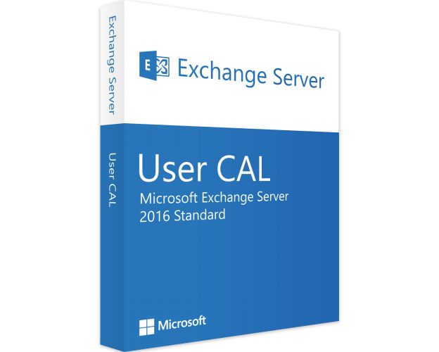 Exchange Server 2016 Standard - User CALs, Client Access Licenses: 1 CAL, image 