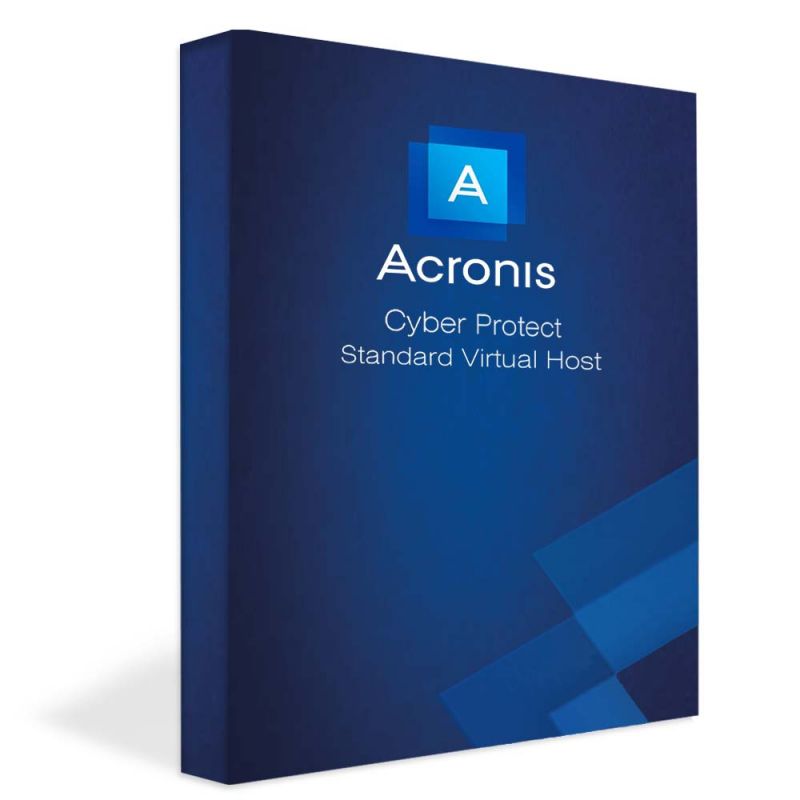 Acronis Cyber Protect Standard Virtual Host, Runtime: 1 anno, image 