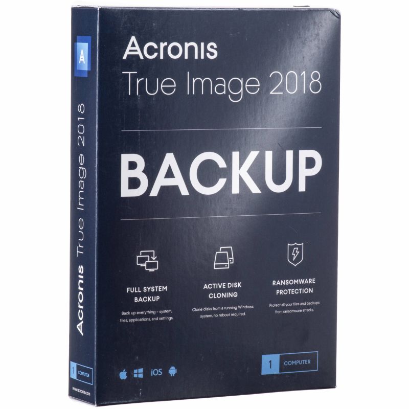 Acronis True Image 2018 | PC/MAC
